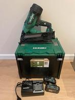 Hikoki nt 1865 dbal tacker 18v complete set, Ophalen of Verzenden, Zo goed als nieuw