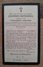 Bidprentje Joannes Hendriks , Beugen, 1934., Ophalen of Verzenden