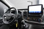 Ford Transit Custom 2.0 TDCI EURO 6 - Airco - Navi - Cruise, Voorwielaandrijving, 4 cilinders, Zwart, Origineel Nederlands