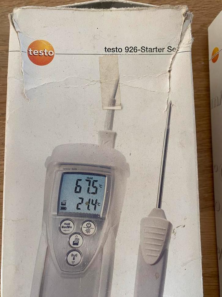 Testo 926 Temperatuurmeter - Horeca, Doe-het-zelf en Verbouw, Meetapparatuur, Gebruikt, Ophalen of Verzenden