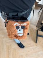 Grappige pluche tas / fleshouder – aap met zonnebril, Ophalen of Verzenden, Nieuw, Overige typen