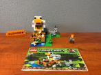 Lego 21140 - Minecraft - The Chicken Coop, Ophalen of Verzenden, Zo goed als nieuw, Complete set, Lego