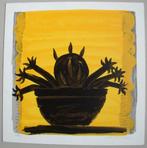 Rien Bout (1937) - Zonder titel - zeefdruk - 1992, Verzenden