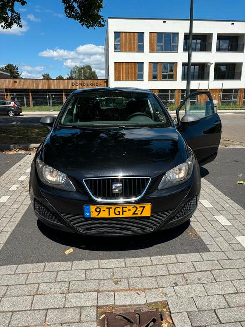 Seat Ibiza 1.2 51KW 3DRS 2010 Zwart, Auto's, Seat, Particulier, Ibiza, Benzine, C, Hatchback, Handgeschakeld, Geïmporteerd, Zwart
