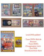 DVD Pakket: Bob de Bouwer, Chugginton en Brandweerman Sam, Cd's en Dvd's, VHS | Kinderen en Jeugd, Ophalen of Verzenden
