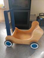Houten Loopwagen - Stevig en Leuk!, Kinderen en Baby's, Speelgoed | Overig, Ophalen of Verzenden, Gebruikt, Jongen of Meisje