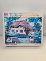 King puzzel 1000 stukjes - Swan cottage, Hobby en Vrije tijd, Denksport en Puzzels, Ophalen of Verzenden, 500 t/m 1500 stukjes