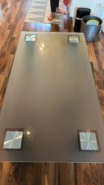 Glazen salontafel (GRATIS), Ophalen, Gebruikt, 100 tot 150 cm, 50 tot 100 cm