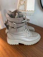 Nubikk leren laarzen, Beige, Lage of Enkellaarzen, Ophalen of Verzenden, Zo goed als nieuw