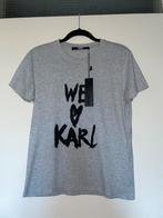 KARL LAGERFELD dames grijs t-shirt met tekst mt M nieuw, Maat 38/40 (M), Karl lagerfeld, Nieuw, Ophalen of Verzenden