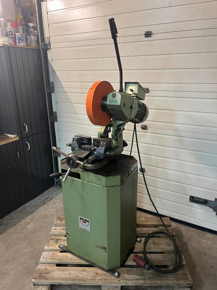 Bewo 315 HT metaal afkortzaagmachine zonder speling, Doe-het-zelf en Verbouw, Gereedschap | Zaagmachines, Gebruikt, Afkortzaag