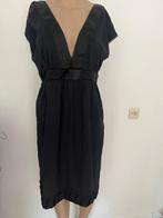 Prachtig zijde jurkje van Flavio Castellani maat 38, Maat 38/40 (M), Flavio Castellani, Zwart, Ophalen of Verzenden