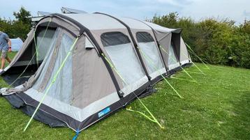 Kampa Studland 8 Air opblaasbare tent + koelkastje en kastje beschikbaar voor biedingen