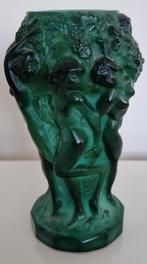 Art  Deco Vaasje vintage Jade "Heinrich Hoffman ", Antiek en Kunst, Ophalen of Verzenden