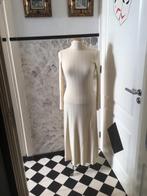 Mango off white maxi jurk S, Kleding | Dames, Jurken, Ophalen of Verzenden, Zo goed als nieuw, Onder de knie