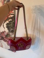 Gucci Tas - GG Logo Beschadigd, Ophalen of Verzenden, Gebruikt, Roze, Schoudertasje