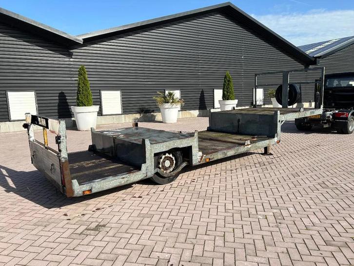 VELDHUIZEN Be oplegger ( om Dixi toilet te laden ) 5.6 ton, Auto's, Vrachtwagens, Bedrijf, Te koop, Aanhangers en Opleggers, Overige brandstoffen