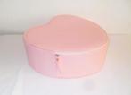 Opbergdoos met rits / Hartjesdoos / opberger roze, Huis en Inrichting, Woonaccessoires | Overige, Ophalen of Verzenden, Zo goed als nieuw