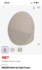 Brainz Wake Up Light - Taupe Kleur, Huis en Inrichting, Ophalen of Verzenden, Nieuw, Kunststof, Minder dan 100 cm