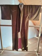Traditionele Japanse Kimono masterd brown, Ophalen of Verzenden