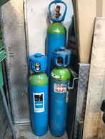 Te koop 3 legen gasflessenAir liquide, Doe-het-zelf en Verbouw, Gereedschap | Lasapparaten, Ophalen, Zo goed als nieuw
