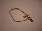 Loavies armband goud met meerdere bedels, Ophalen of Verzenden, Zo goed als nieuw, Goud, Met bedels of kralen
