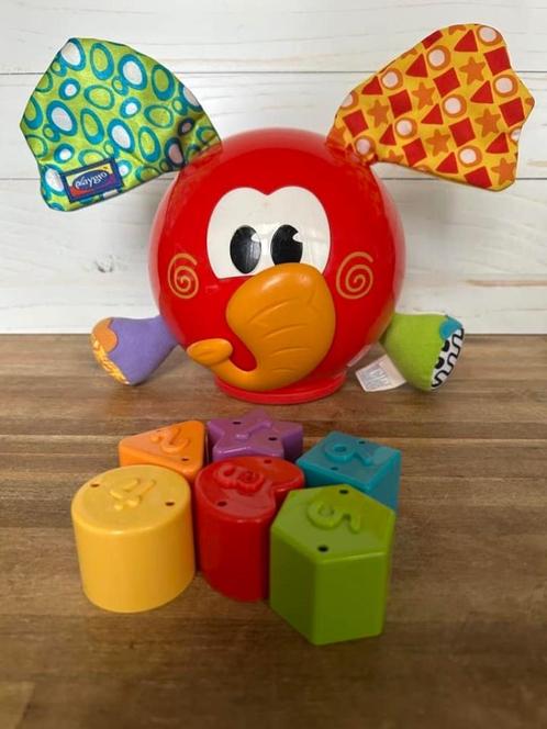 Playgro olifant vormensorteerder, Kinderen en Baby's, Speelgoed | Babyspeelgoed, Gebruikt, Overige typen, Ophalen of Verzenden