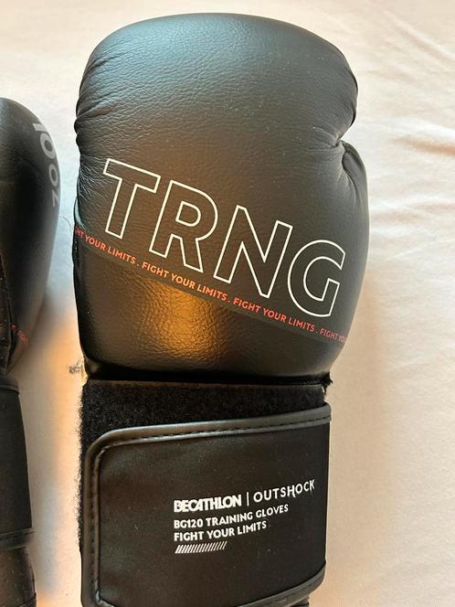 Kickbokshandschoenen + Scheenbeschermers Kinderen, Sport en Fitness, Vechtsporten en Zelfverdediging, Gebruikt, Overige, Vechtsportbescherming