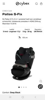 Cybex Pallas S fix grijs (9 tot 36 kilo), Kinderen en Baby's, Autostoeltjes, Verstelbare rugleuning, Zo goed als nieuw, 9 t/m 36 kg