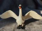 Schleich Zwaan met gespreide vleugels, Ophalen of Verzenden, Zo goed als nieuw