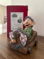 Disney reiterd jim shore dopey mine train beeld traditions, Verzamelen, Ophalen of Verzenden, Overige figuren, Zo goed als nieuw