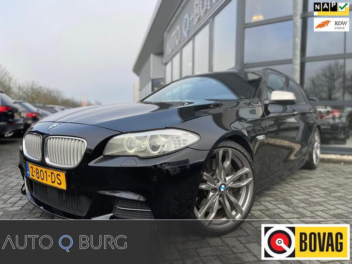 BMW 5-serie Touring M550xd | M Pakket | Navi | Adaptief Crui, Auto's, BMW, Bedrijf, Te koop, 5-Serie, 360° camera, 4x4, ABS, Achteruitrijcamera