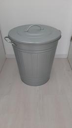 Ikea Knodd grijze straat vuilnisemmer prullenbak wasmand, Ophalen, Zo goed als nieuw, Metaal, Minder dan 50 cm
