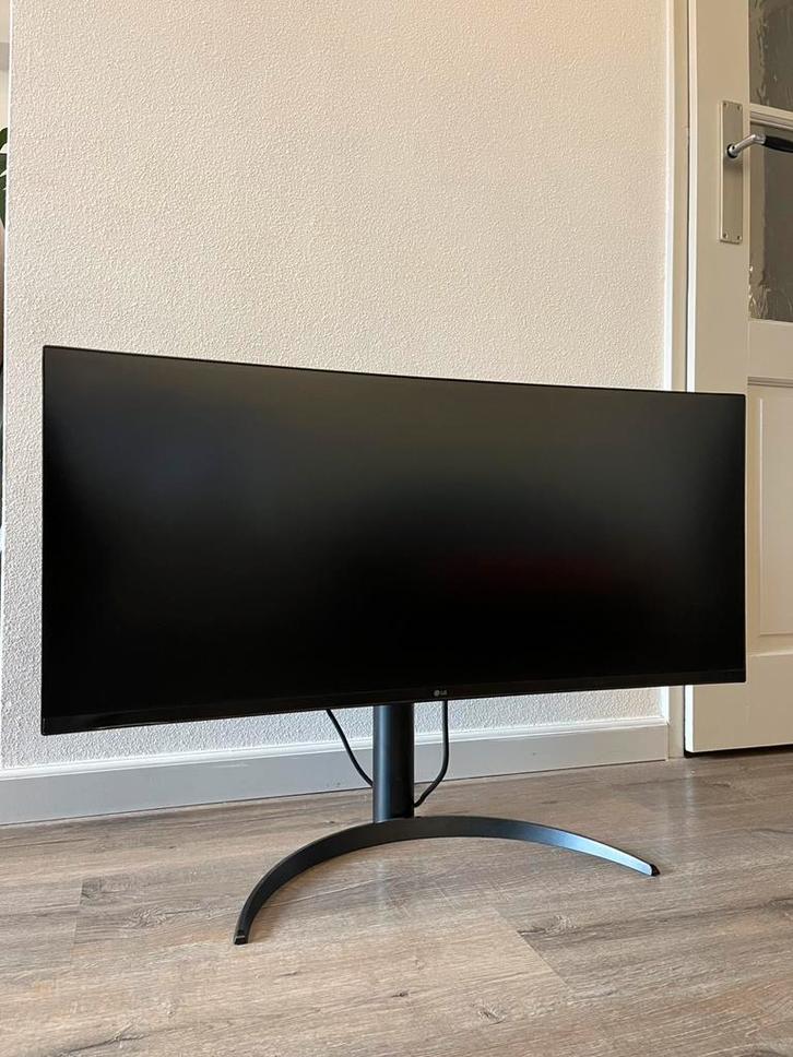 LG 34WQ75C-B UltraWide QHD Curved Monitor (34”), Computers en Software, Monitoren, Zo goed als nieuw, 60 Hz of minder, DisplayPort