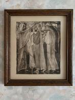 Oude  . Prent  . Jan  . Toorop  .  1915, Ophalen of Verzenden