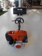 Stihl km 131r multi machine met bezem aanbouw+ garantie!!!, Ophalen, Gebruikt, Bezem, STIHL