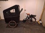 Vouge bakfiets met achter wiel motor.Weinig km-ters gelopen., Fietsen en Brommers, Fietsen | Bakfietsen, Ophalen, Zo goed als nieuw
