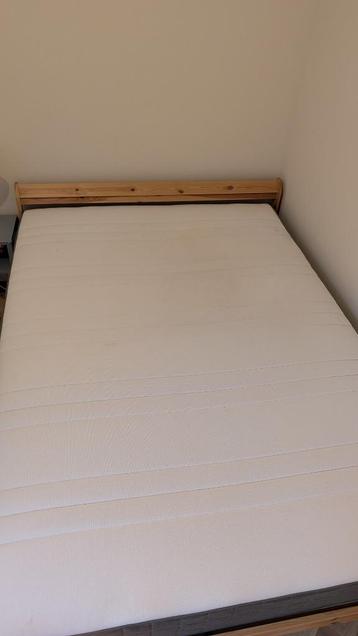 IKEA Bed and mattress 140x200 - afbeelding 6