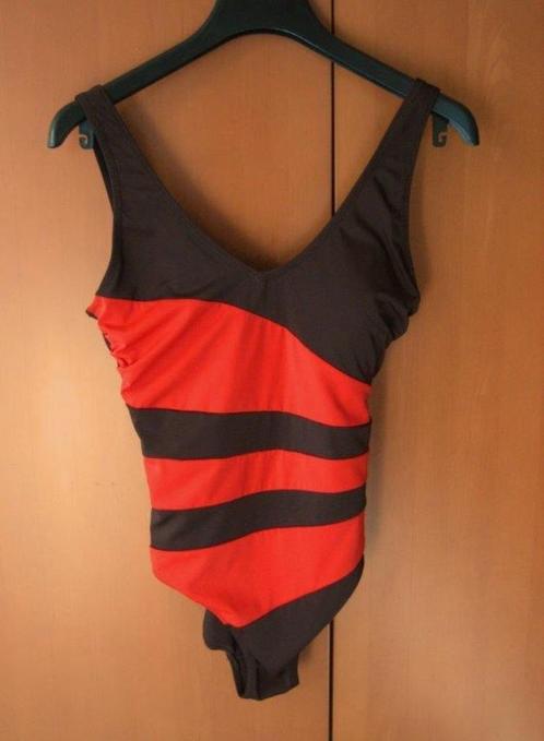 Elegant corrigerend bruin-oranje badpak MIRIALE, XL snazzeys, Kleding | Dames, Badmode en Zwemkleding, Nieuw, Badpak, Bruin, Verzenden