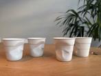 Revol Espresso Kopjes - 4 stuks, Ophalen of Verzenden, Zo goed als nieuw, Overige stijlen, Kop(pen) en/of Schotel(s)