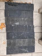 Muurblokken strak antraciet, Tuin en Terras, Bielzen en Borders, Ophalen, Blok, Nieuw, Minder dan 25 cm