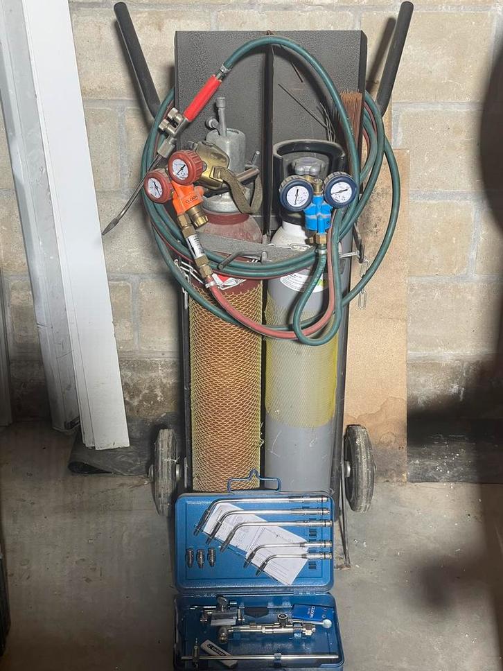 Lasset Autogeen 10 Liter, Doe-het-zelf en Verbouw, Gereedschap | Lasapparaten, Zo goed als nieuw, Ophalen