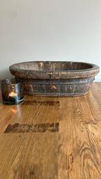 Aura Peeperkorn, oude houten bak, Ophalen of Verzenden, Zo goed als nieuw, Rechthoekig, Hout