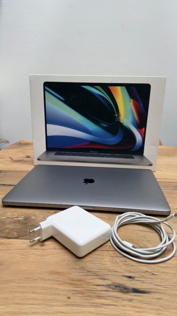 MacBook Pro 16 Inch, Computers en Software, Apple Macbooks, Gebruikt, MacBook Pro, 16 inch, 2 tot 3 Ghz, 512 GB, 16 GB, Qwerty
