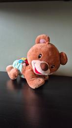 VTech Kruip- en leerbeer, Kinderen en Baby's, Speelgoed | Knuffels en Pluche, Ophalen, Zo goed als nieuw, Beer