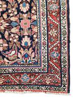 Handgeknoopt Perzisch wol Hamadan tapijt floral 127x190cm, Persian Perzisch vintage oosters hype, Crème, Gebruikt, 100 tot 150 cm
