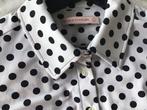 NIEUW STUDIO ANNELOES poppy blouse MAAT L zwart wit stip dot, Kleding | Dames, Nieuw, Maat 38/40 (M), Ophalen of Verzenden, Wit