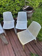 3 stoelen voor buiten., Ophalen of Verzenden, Zo goed als nieuw, Kunststof
