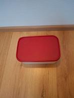 Tupperware bewaardoos kaasdoos vershoud doos, Ophalen of Verzenden, Gebruikt, Rood, Overige typen