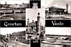 Groeten uit Venlo - 9 ansichtkaarten jaren 50 60, Verzenden, 1940 tot 1960, Gelopen, Limburg